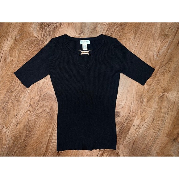 Carmen Marc Valvo Sweater - Picture 1 of 4